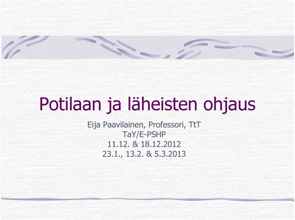 TtT TaY/E-PSHP 11.12. & 18.12.2012 23.