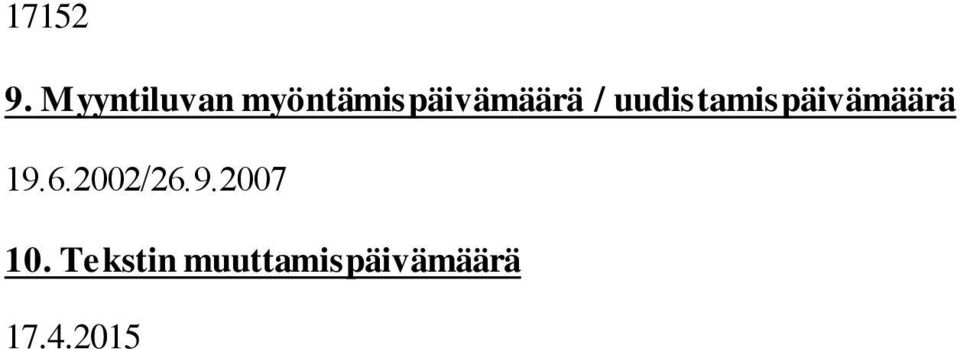 / uudistamispäivämäärä 19.6.