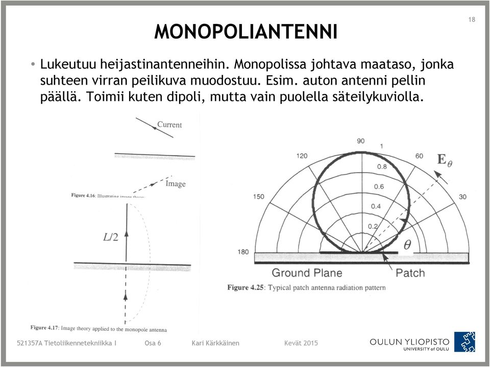 peilikuva muodostuu. Esim.