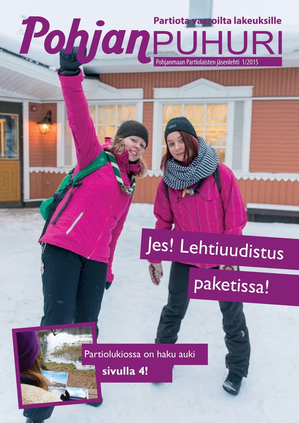 1/2015 Jes! Lehtiuudistus paketissa!