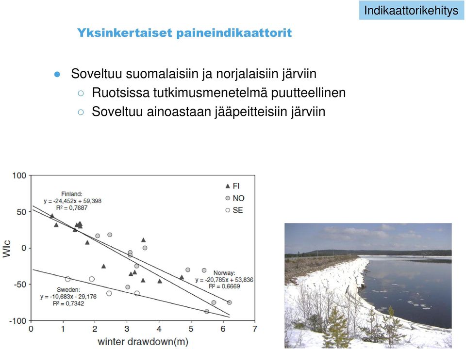 norjalaisiin järviin Ruotsissa