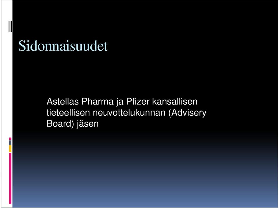 ja Pfizer kansallisen tieteellisen