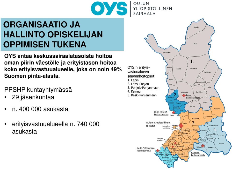 koko erityisvastuualueelle, joka on noin 49% Suomen pinta-alasta.