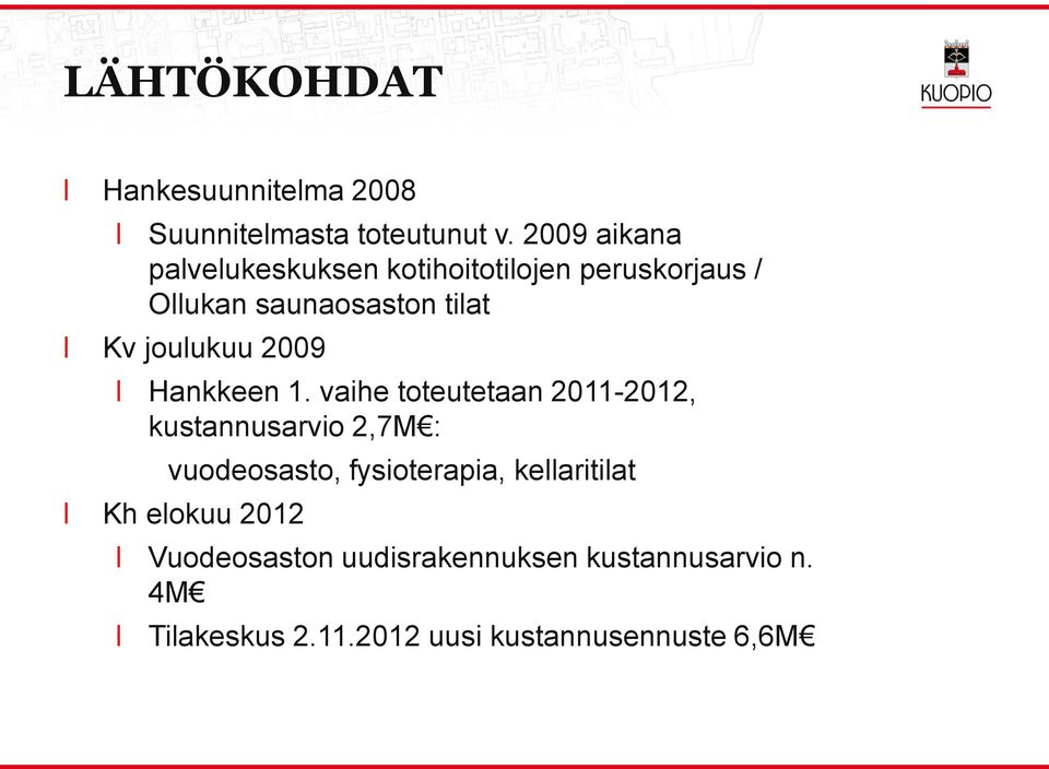 2009 Hankkeen 1.
