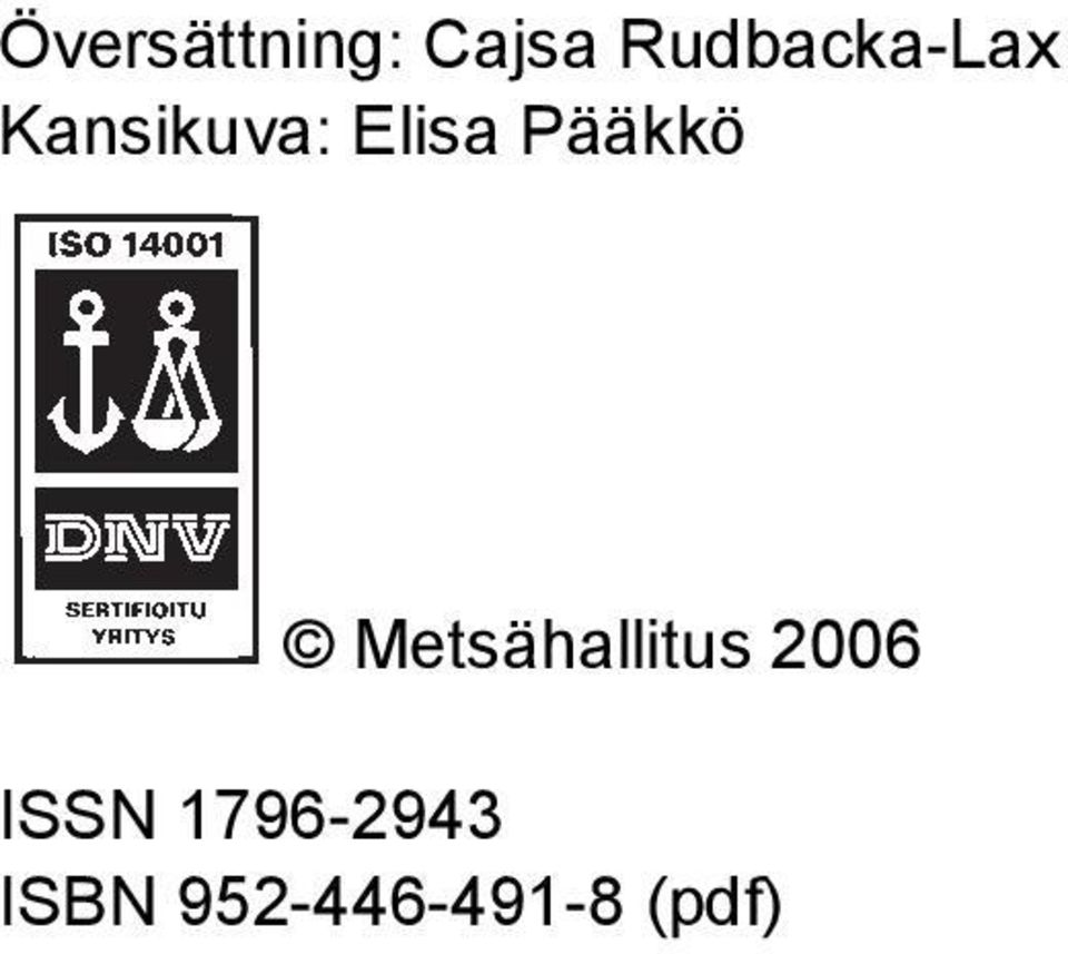 Elisa Pääkkö Metsähallitus