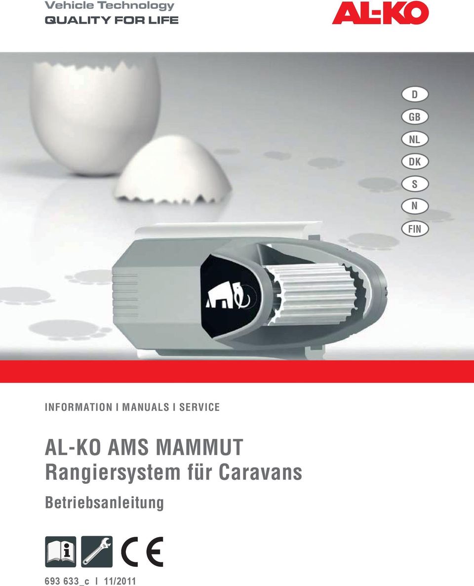 service AL-KO AMS Mammut Rangiersystem