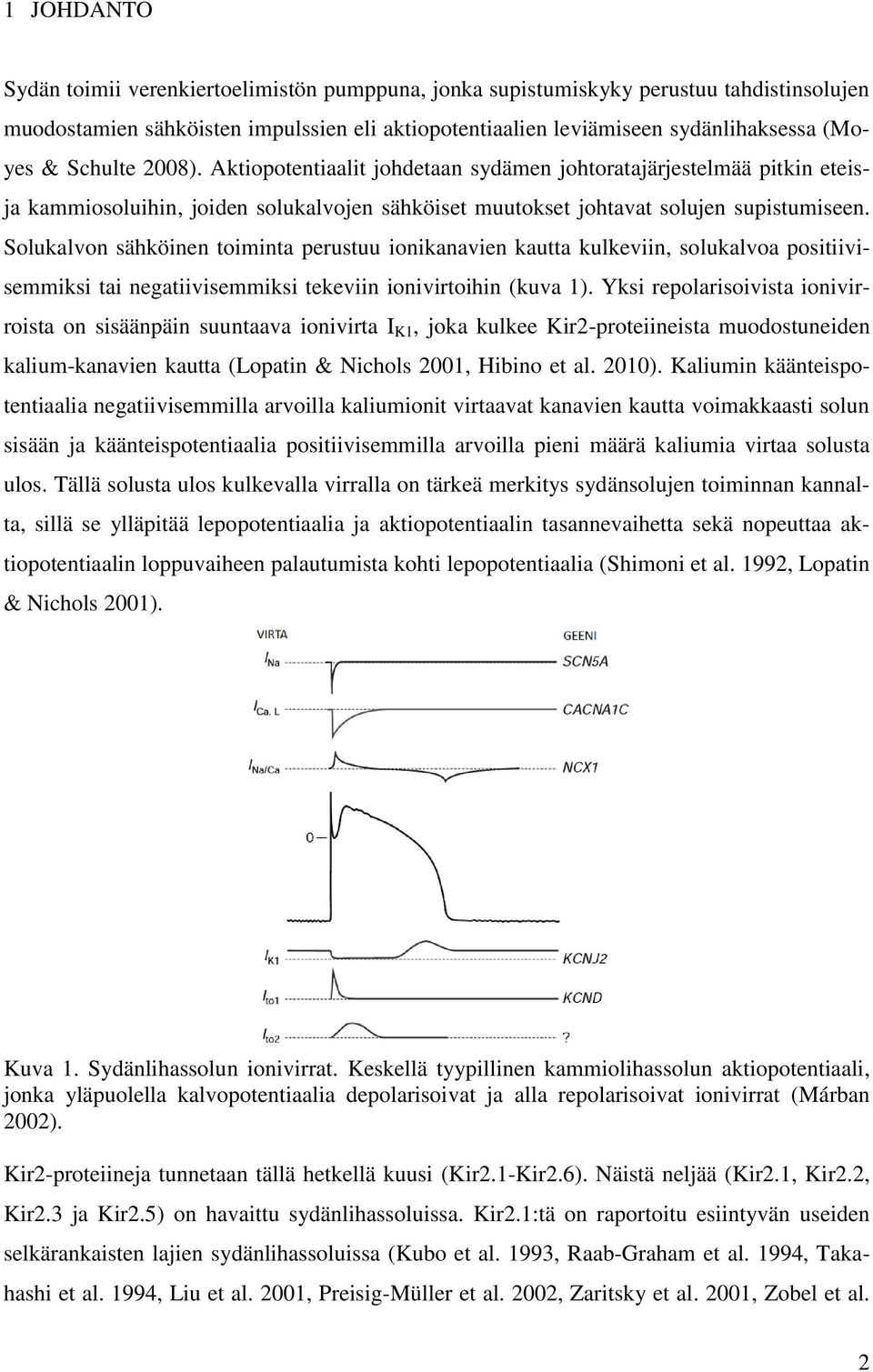 Solukalvon sähköinen toiminta perustuu ionikanavien kautta kulkeviin, solukalvoa positiivisemmiksi tai negatiivisemmiksi tekeviin ionivirtoihin (kuva 1).