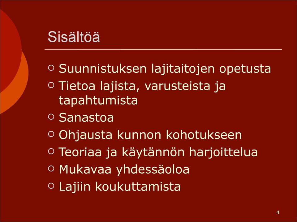 Sanastoa Ohjausta kunnon kohotukseen Teoriaa ja