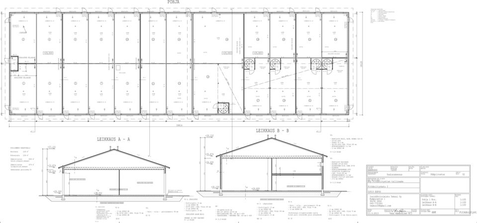 *39 Lämmintilavuus 03 m 3 (erist.ulkopint.mukaan) Lämmintilavuus 7 m 3 (sisäpintojen.