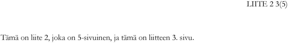 ja tämä on liitteen