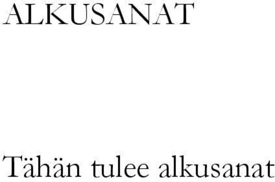 tulee