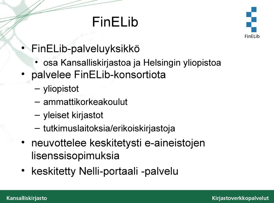 yleiset kirjastot tutkimuslaitoksia/erikoiskirjastoja neuvottelee