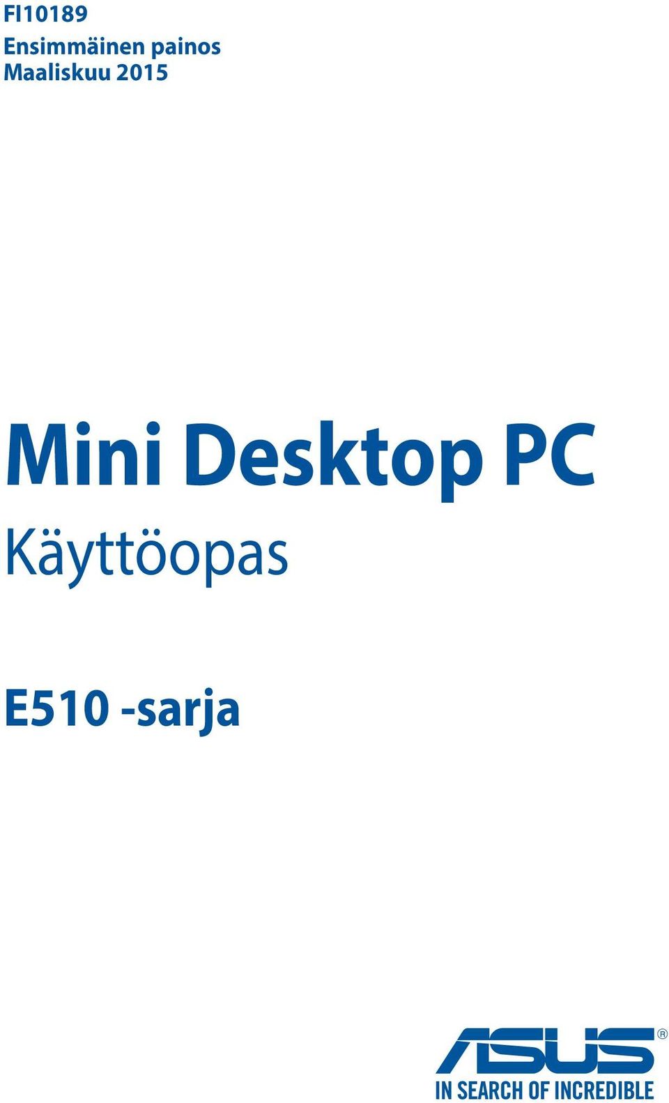 2015 Mini Desktop