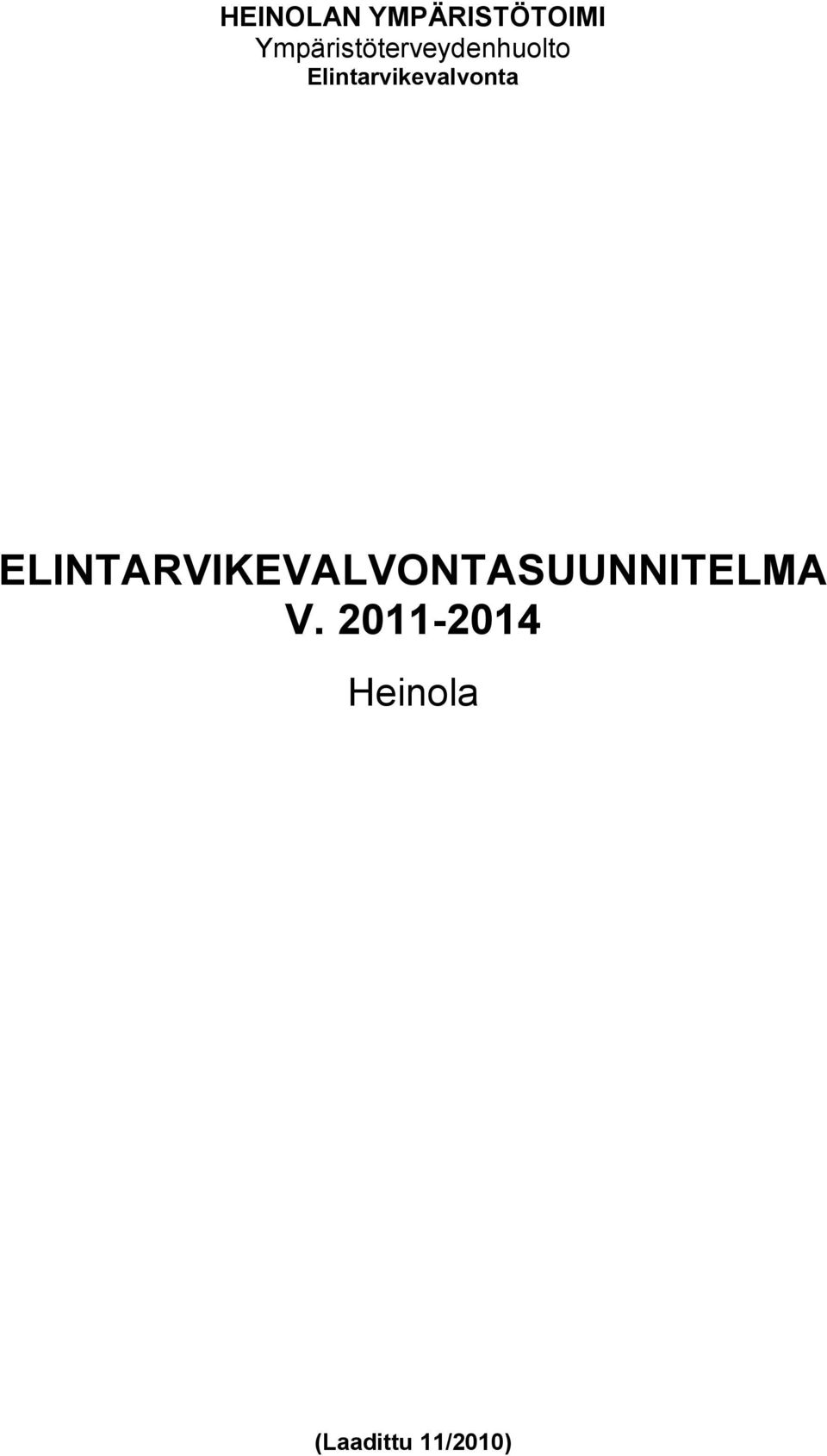 Elintarvikevalvonta