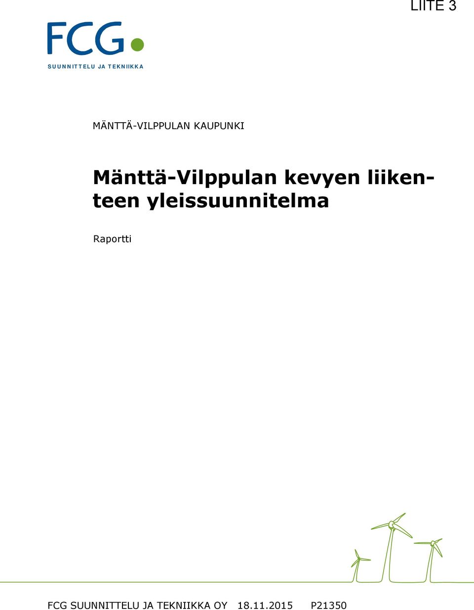 Mänttä-Vilppulan kevyen liikenteen