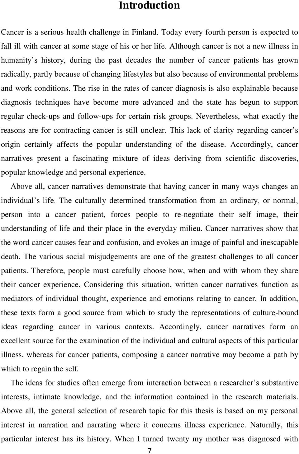 environmental problems and work conditions.