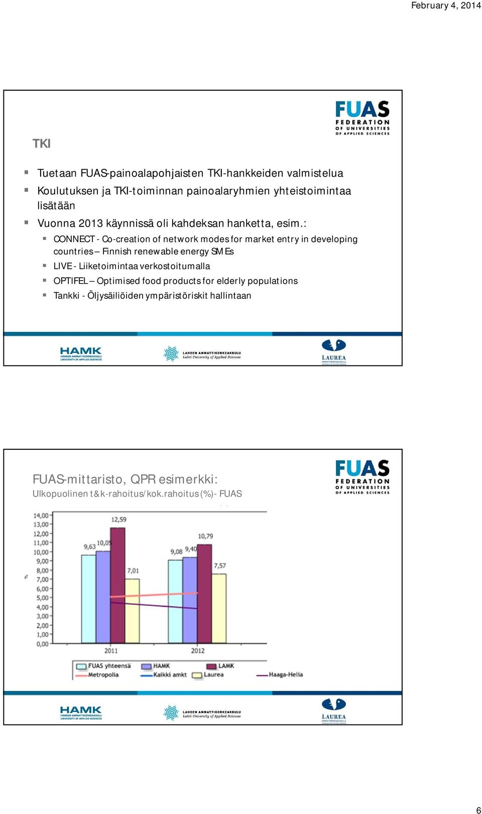 : CONNECT - Co-creation of network modes for market entry in developing countries Finnish renewable energy SMEs LIVE -