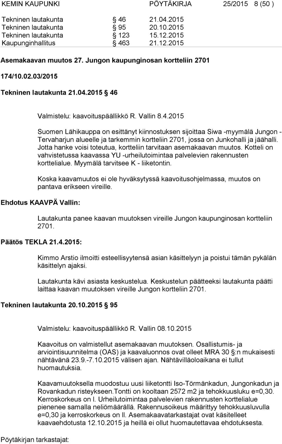 10.02.03/2015 Tekninen lautakunta 21.04.