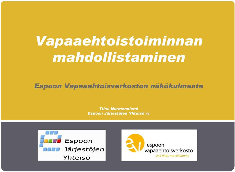 Vapaaehtoisverkoston