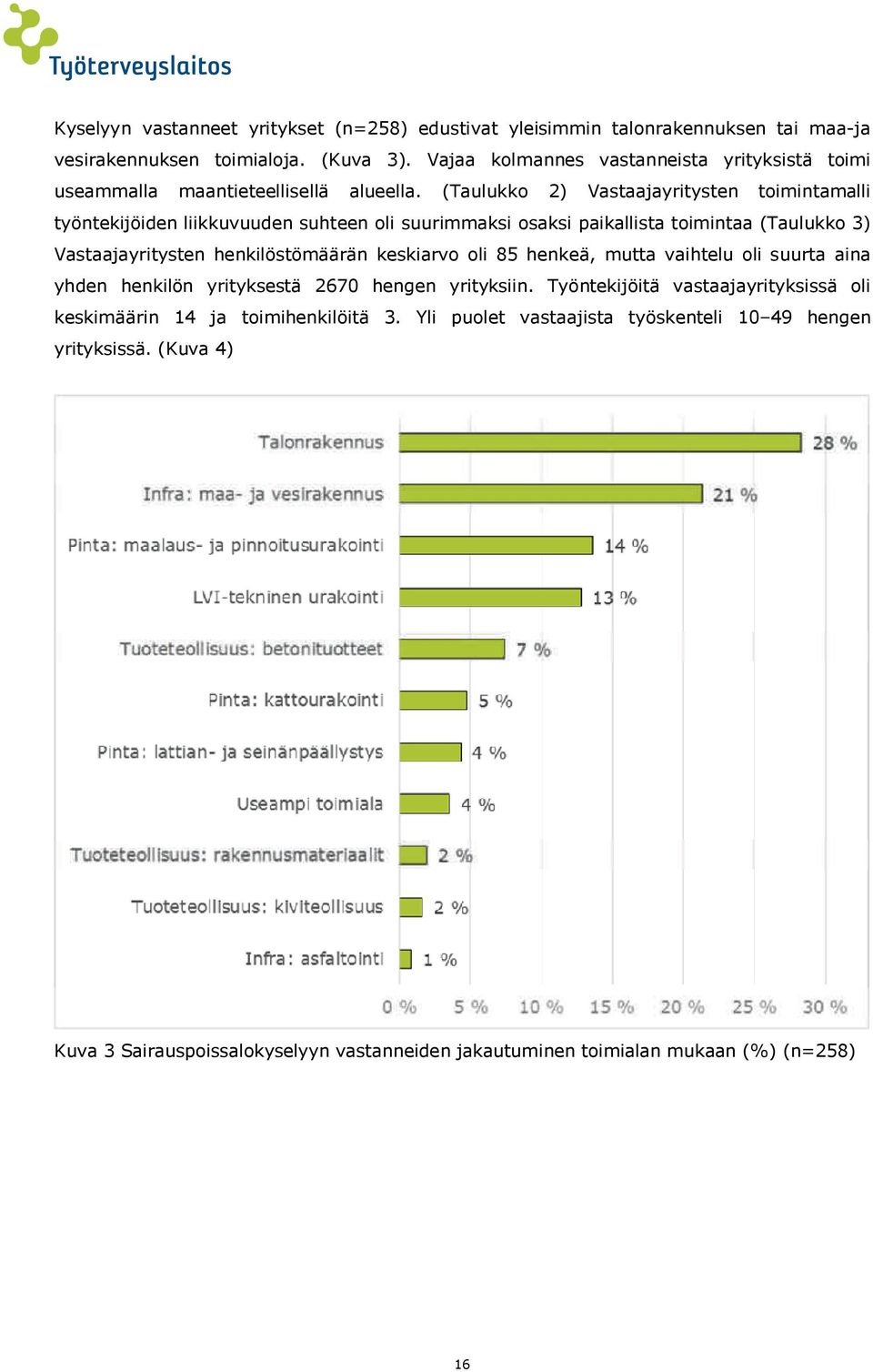 (Taulukko 2) Vastaajayritysten toimintamalli työntekijöiden liikkuvuuden suhteen oli suurimmaksi osaksi paikallista toimintaa (Taulukko 3) Vastaajayritysten henkilöstömäärän