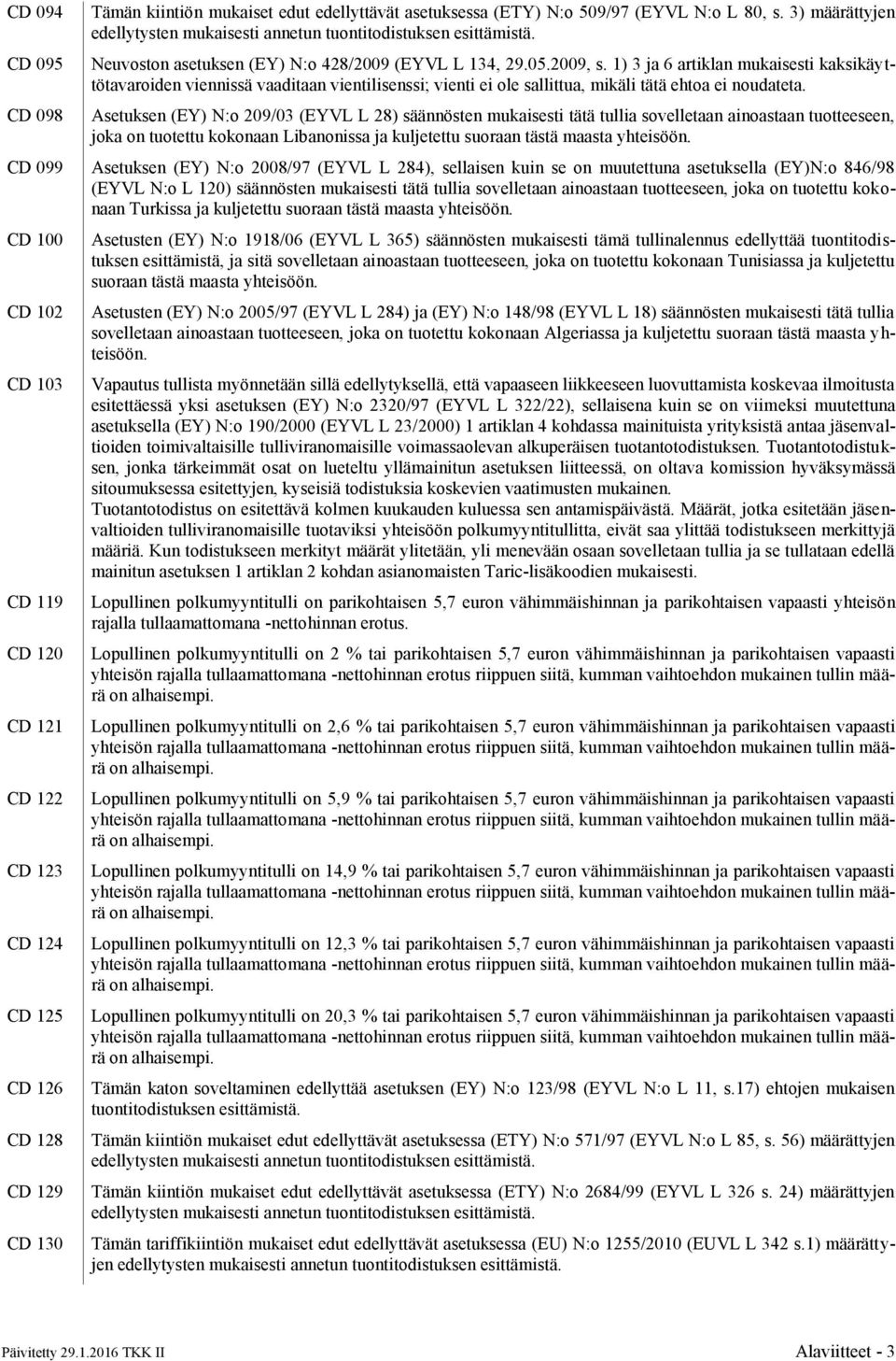 1) 3 ja 6 artiklan mukaisesti kaksikäyttötavaroiden viennissä vaaditaan vientilisenssi; vienti ei ole sallittua, mikäli tätä ehtoa ei noudateta.