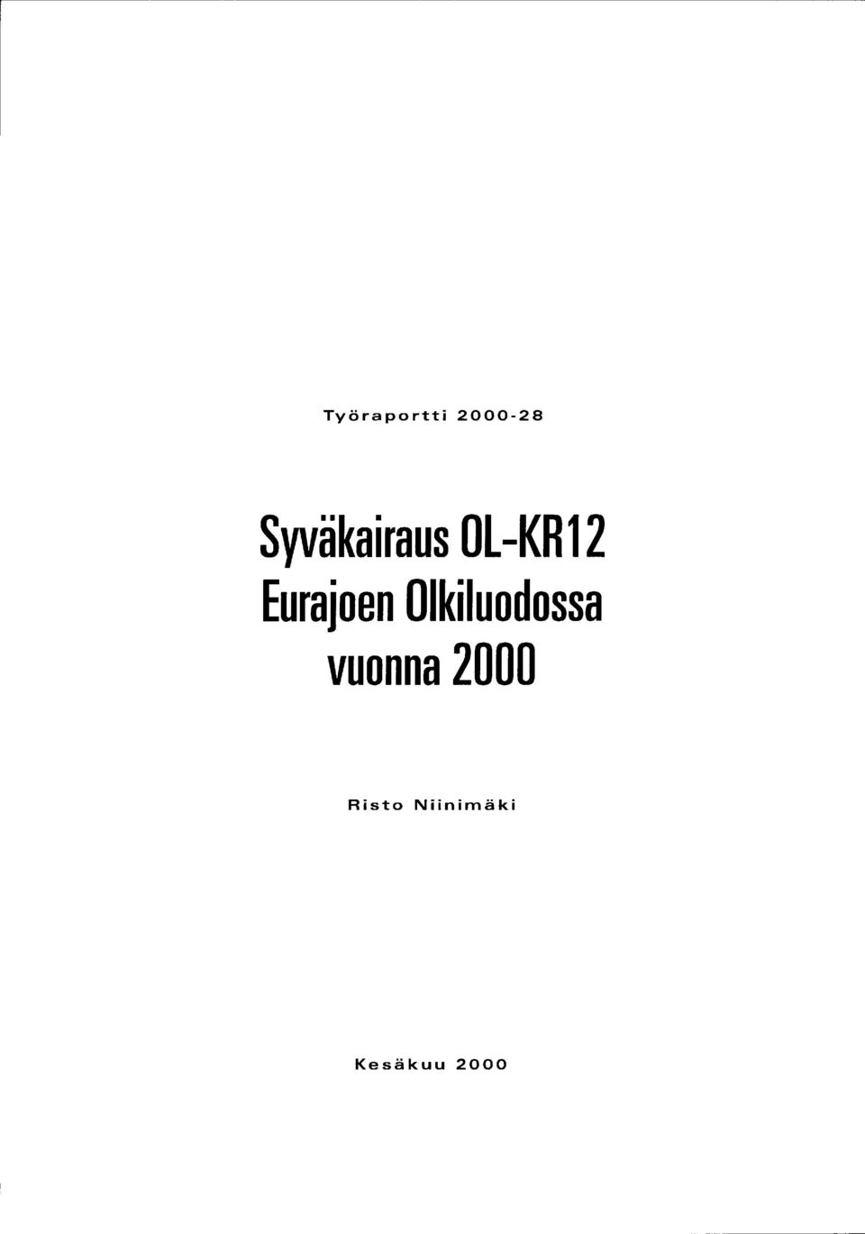 Eurajoen Olkiluodossa
