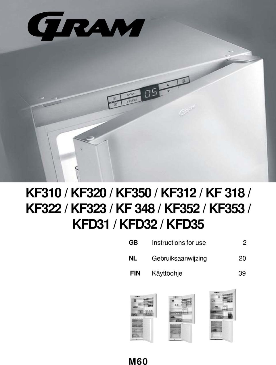 KFD31 / KFD32 / KFD35 GB Instructions for