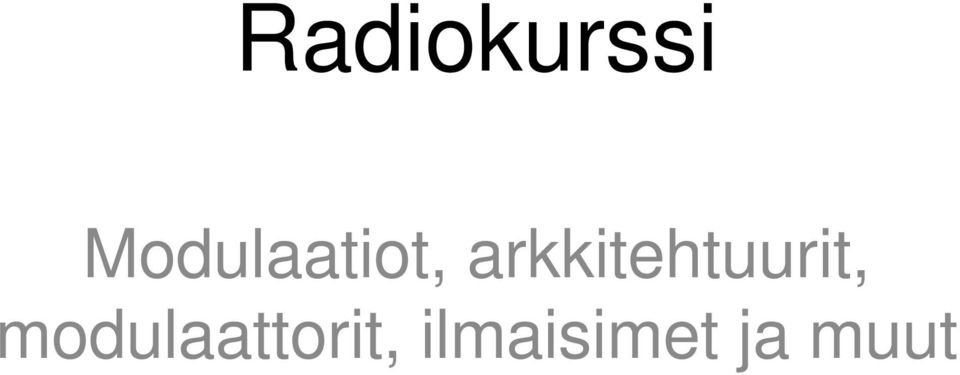 arkkitehtuurit,