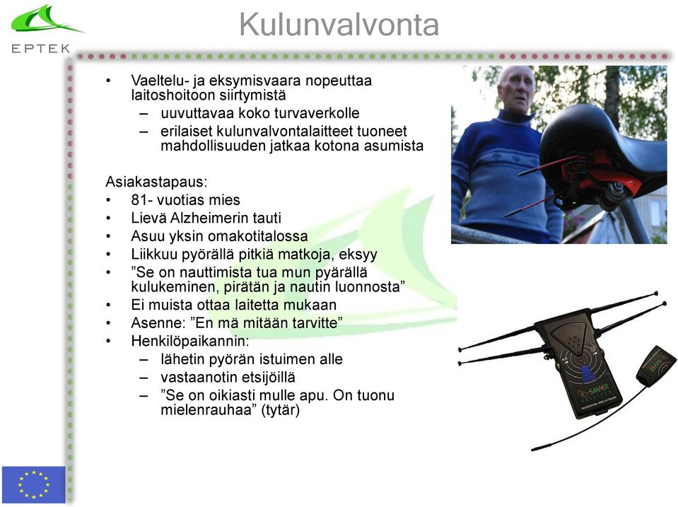 pyörällä pitkiä matkoja, eksyy Se on nauttimista tua mun pyärällä kulukeminen, pirätän ja nautin luonnosta Ei muista ottaa laitetta mukaan