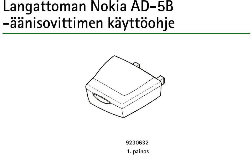 -äänisovittimen