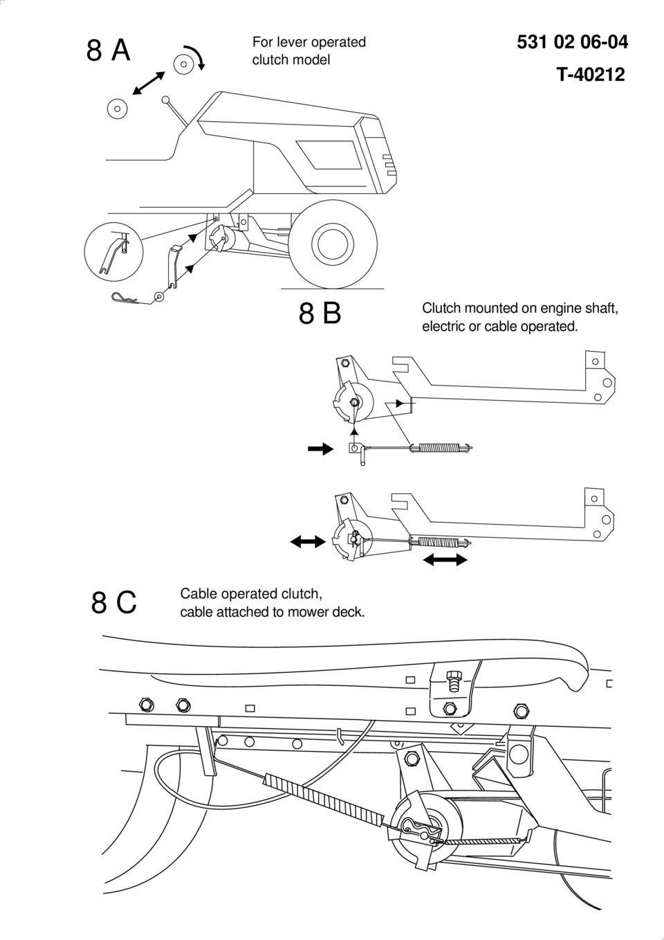 shaft, electric or cable operated.