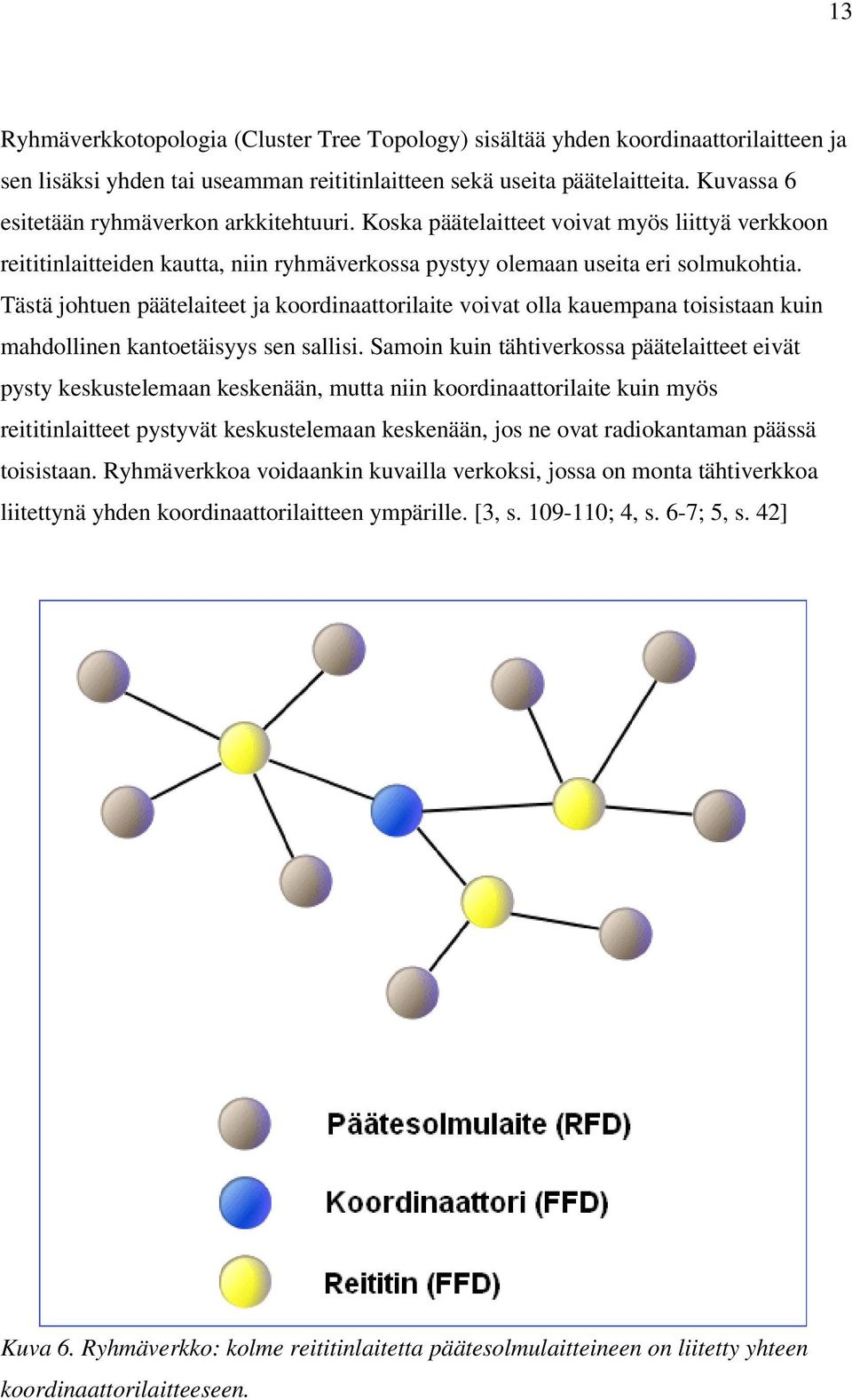 Tästä johtuen päätelaiteet ja koordinaattorilaite voivat olla kauempana toisistaan kuin mahdollinen kantoetäisyys sen sallisi.