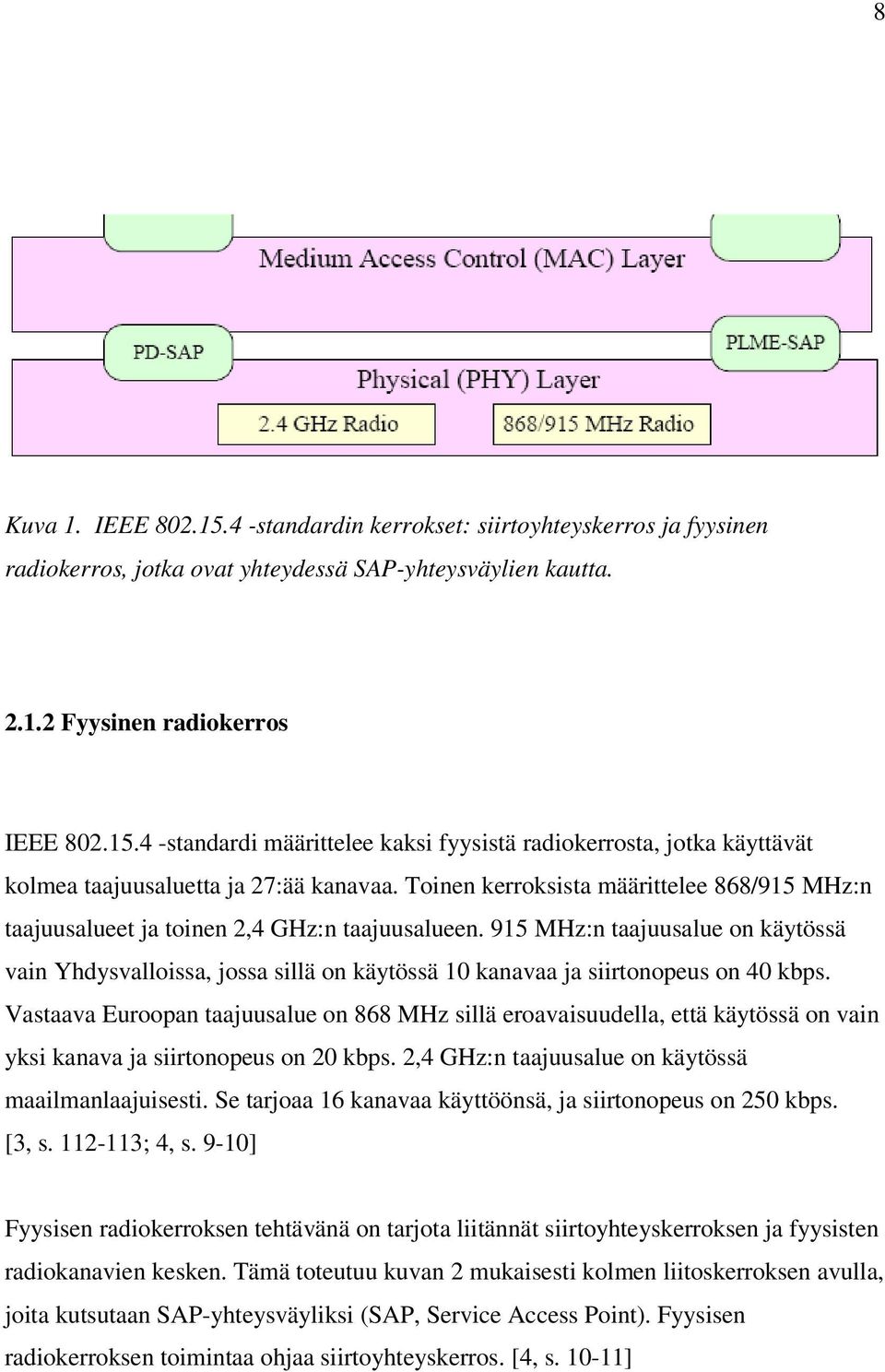 915 MHz:n taajuusalue on käytössä vain Yhdysvalloissa, jossa sillä on käytössä 10 kanavaa ja siirtonopeus on 40 kbps.