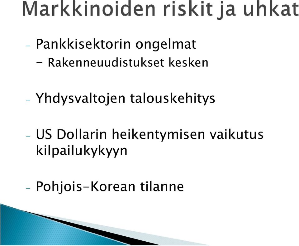 Yhdysvaltojen talouskehitys - US