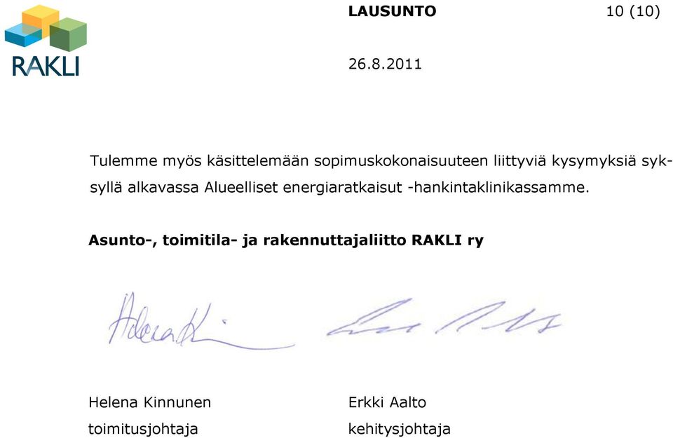 energiaratkaisut -hankintaklinikassamme.