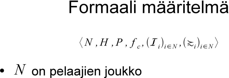 pelaajien joukko