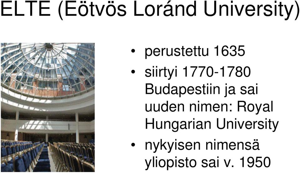 Budapestiin ja sai uuden nimen: Royal