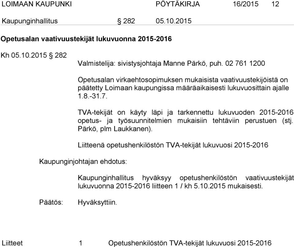 Pärkö, plm Laukkanen).