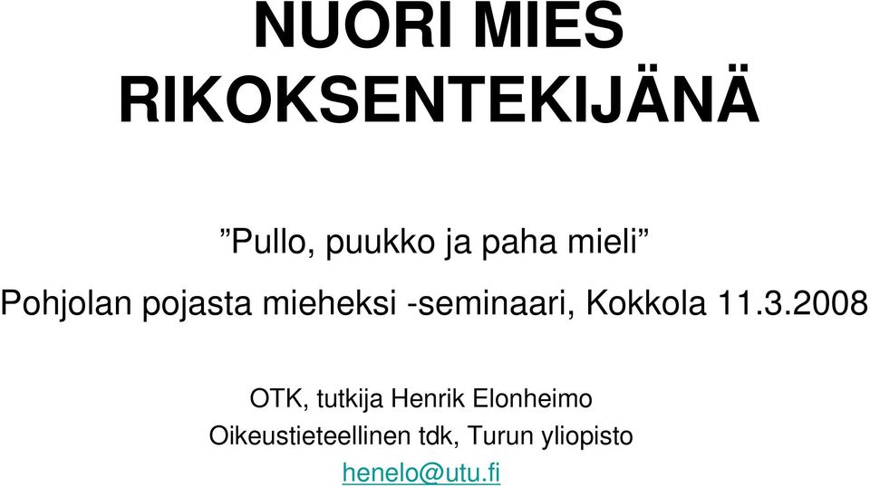 Kokkola 11.3.