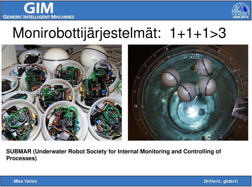 Robot Society for Internal