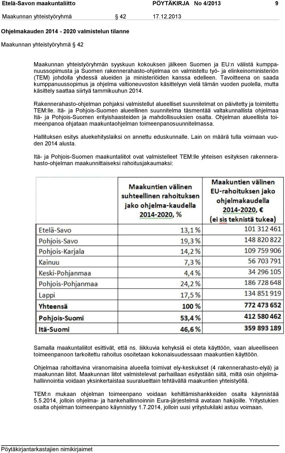 rakennerahasto-ohjelmaa on valmisteltu työ- ja elinkeinoministeriön (TEM) johdolla yhdessä alueiden ja ministeriöiden kanssa edelleen.