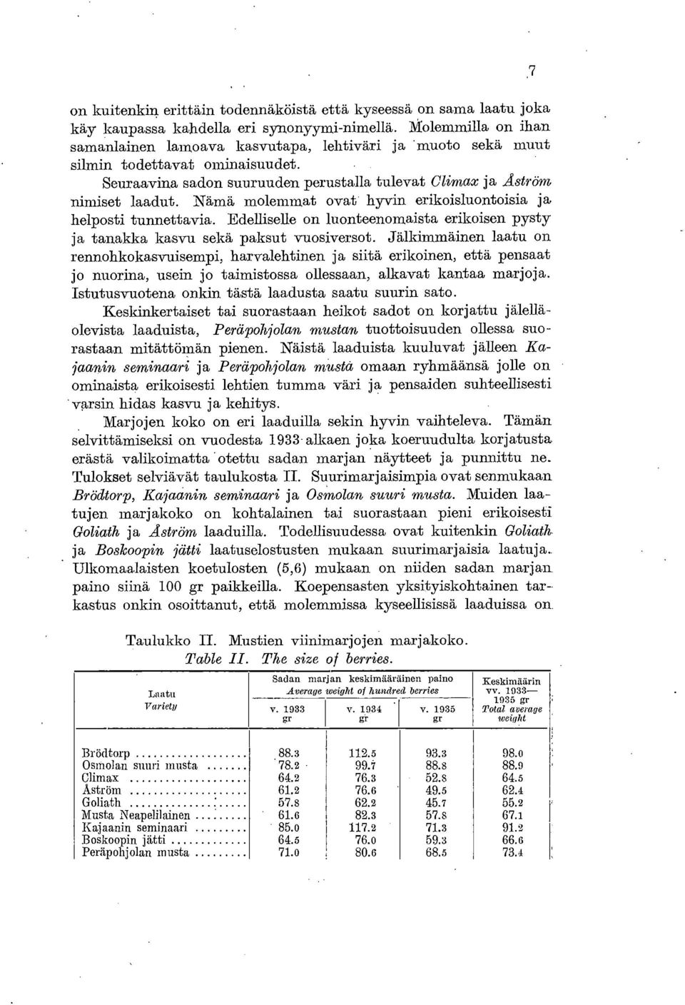 Nämä molemmat ovat hyvin erikoisluontoisia ja helposti tunnettavia. Edelliselle on luonteenomaista erikoisen pysty ja tanakka kasvu sekä paksut vuosiversot.