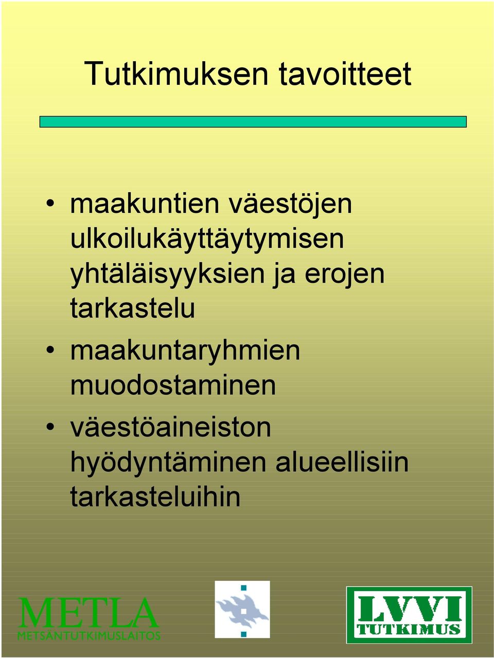 tarkastelu maakuntaryhmien muodostaminen