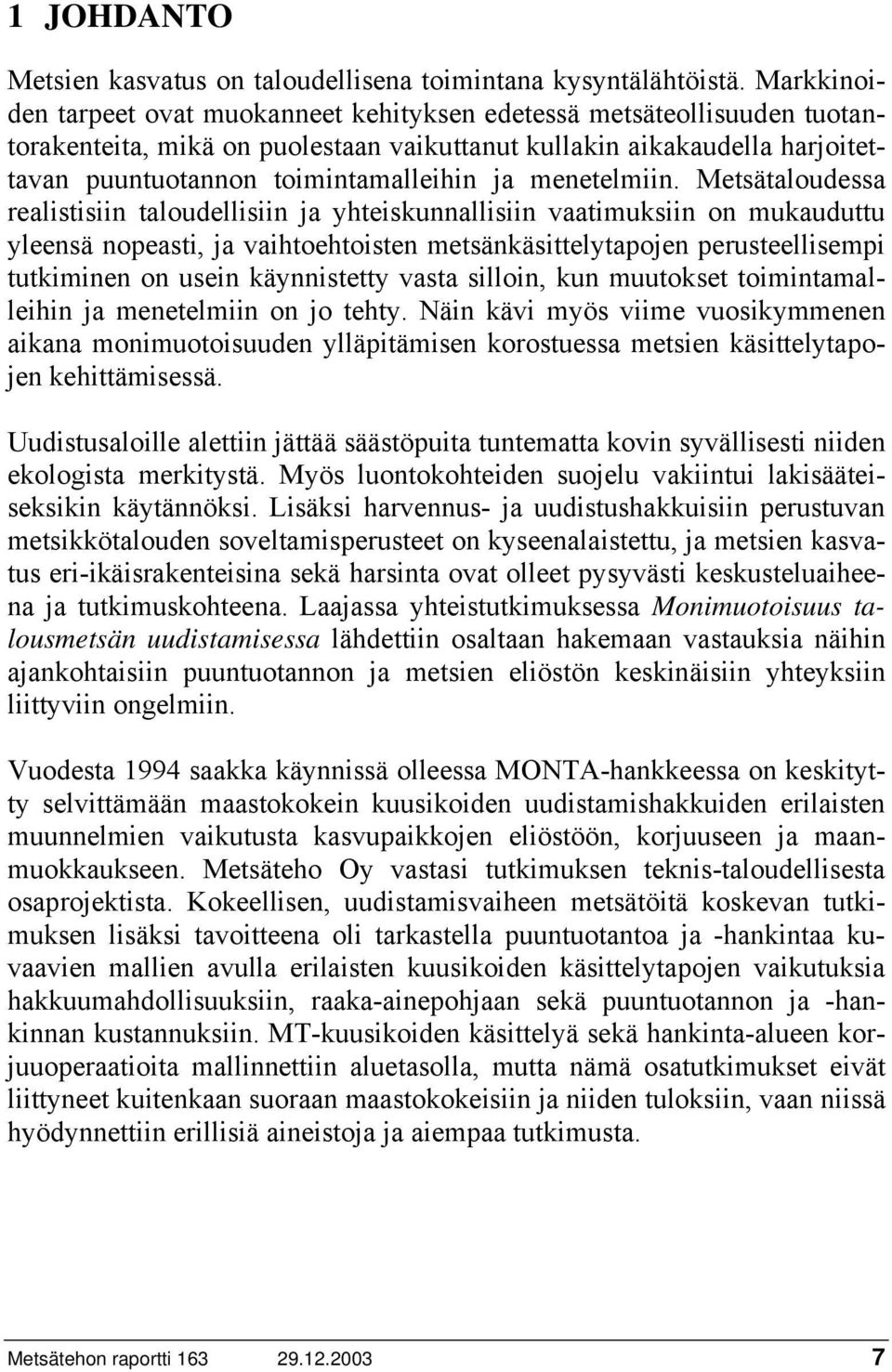 menetelmiin.