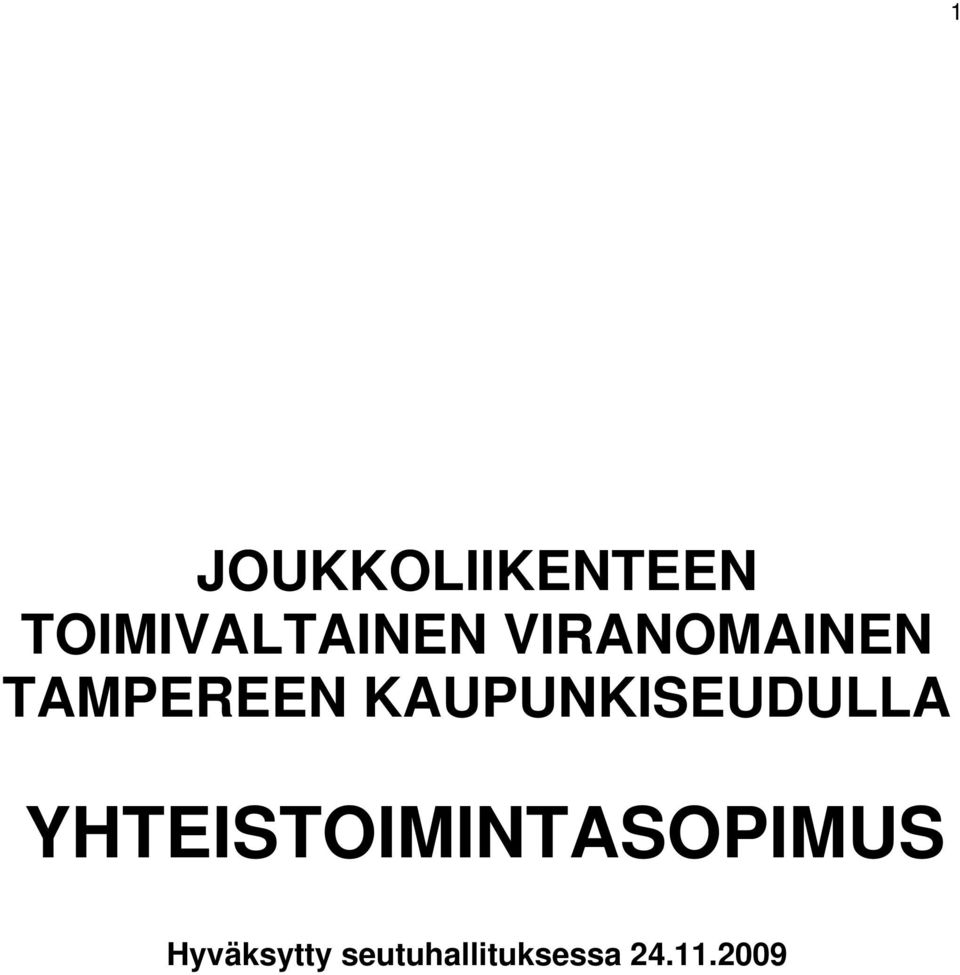 KAUPUNKISEUDULLA