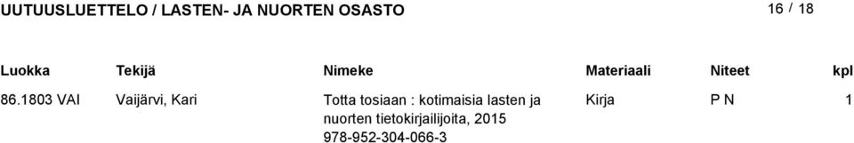 80 VAI Vaijärvi, Kari Totta tosiaan :