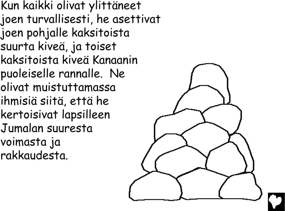 Kanaanin puoleiselle rannalle.