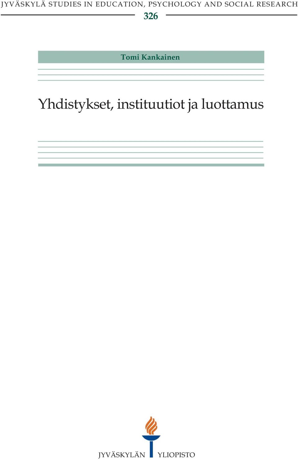 Tomi Kankainen Yhdistykset,