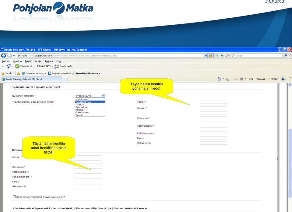 omat henkilökohtaiset