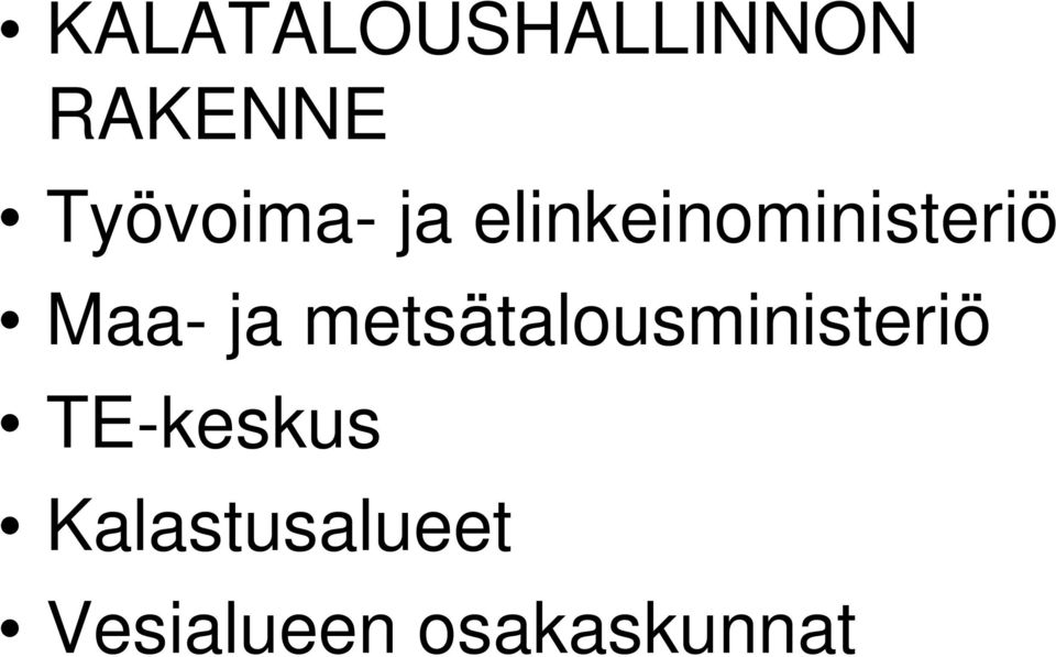 Maa- ja metsätalousministeriö